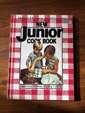 Better Homes and Gardens New Junior Cook Book 1979 edition